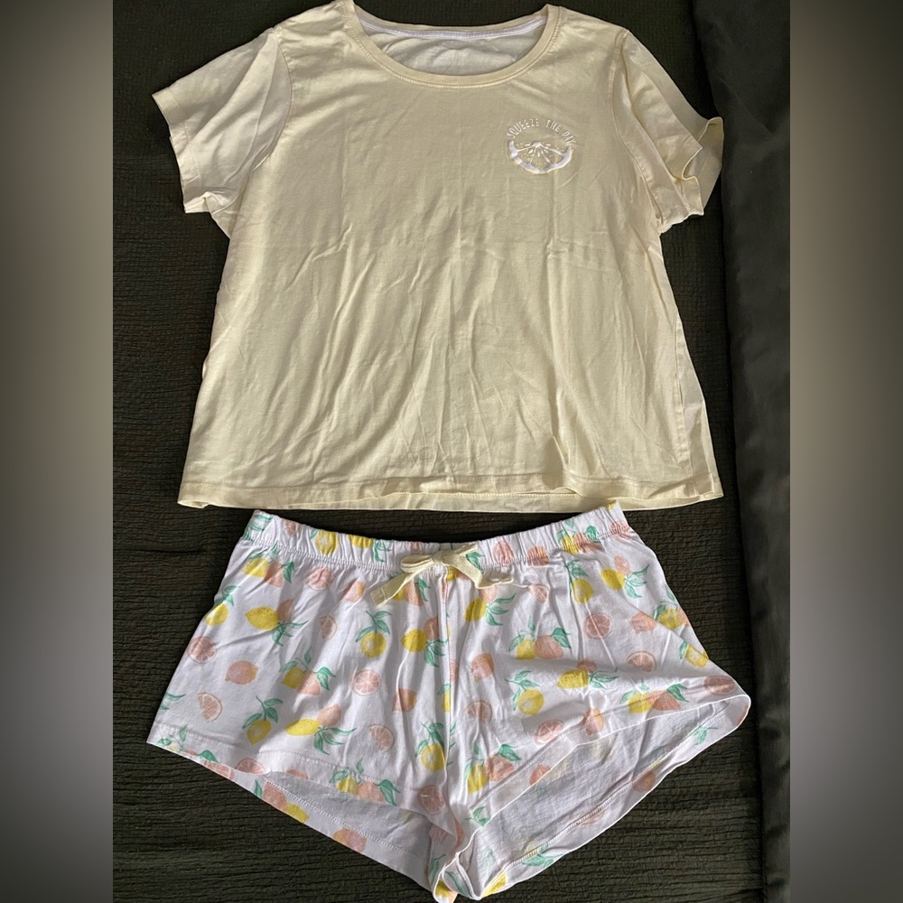 Primark Citrus Pajama Set